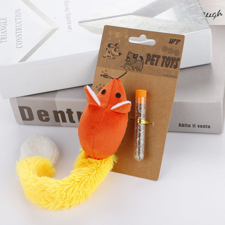 Long Tail Mouse Cat Teaser, Interactive Pets Products