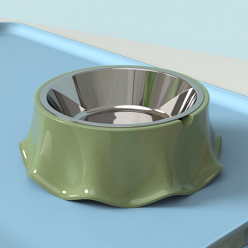 Pet Cat/Dog Bowl For Food And Water, Stainless Steel Pet Feeding Bowl, Non-Slip Stainless Steel, Durable Non-Skid Insulated Heavy Duty With Rubber Bottom