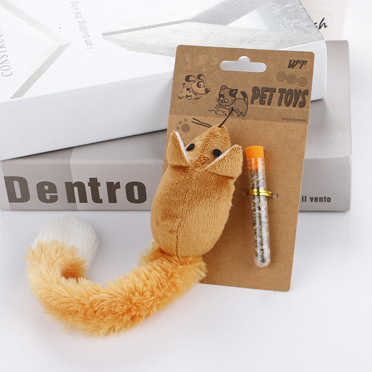 Long Tail Mouse Cat Teaser, Interactive Pets Products