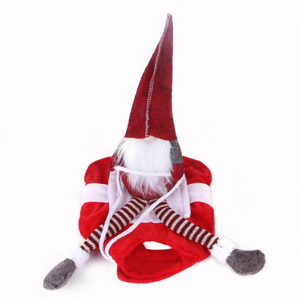 Pet Christmas Riding Costume Pet Costume Cosplay.