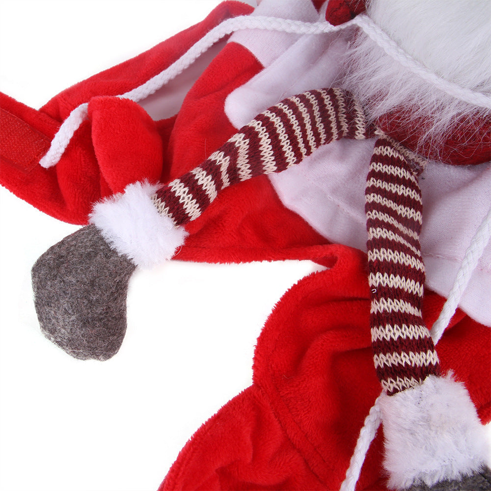 Pet Christmas Riding Costume Pet Costume Cosplay.