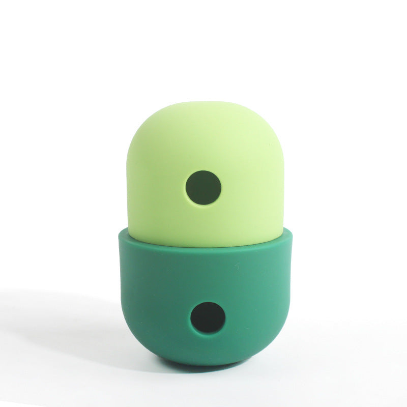 2 In 1 Pet Toy, Dog Toy Silicone Ball