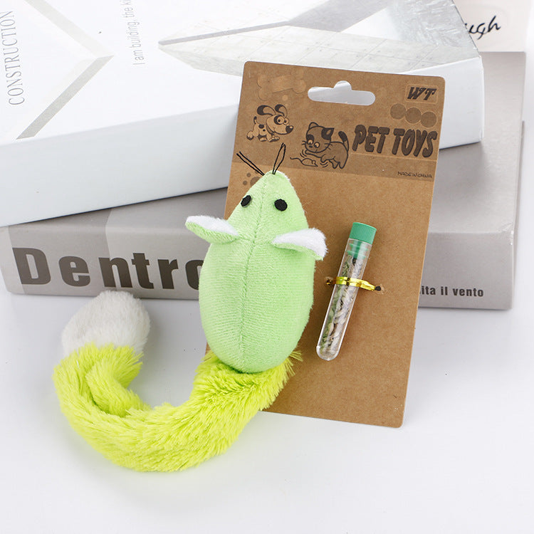 Long Tail Mouse Cat Teaser, Interactive Pets Products