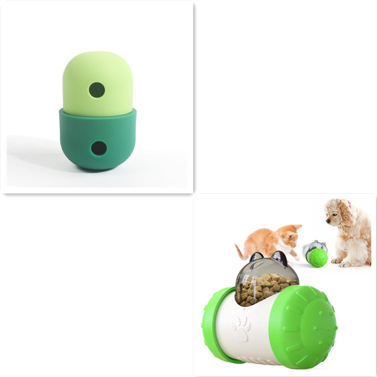 2 In 1 Pet Toy, Dog Toy Silicone Ball