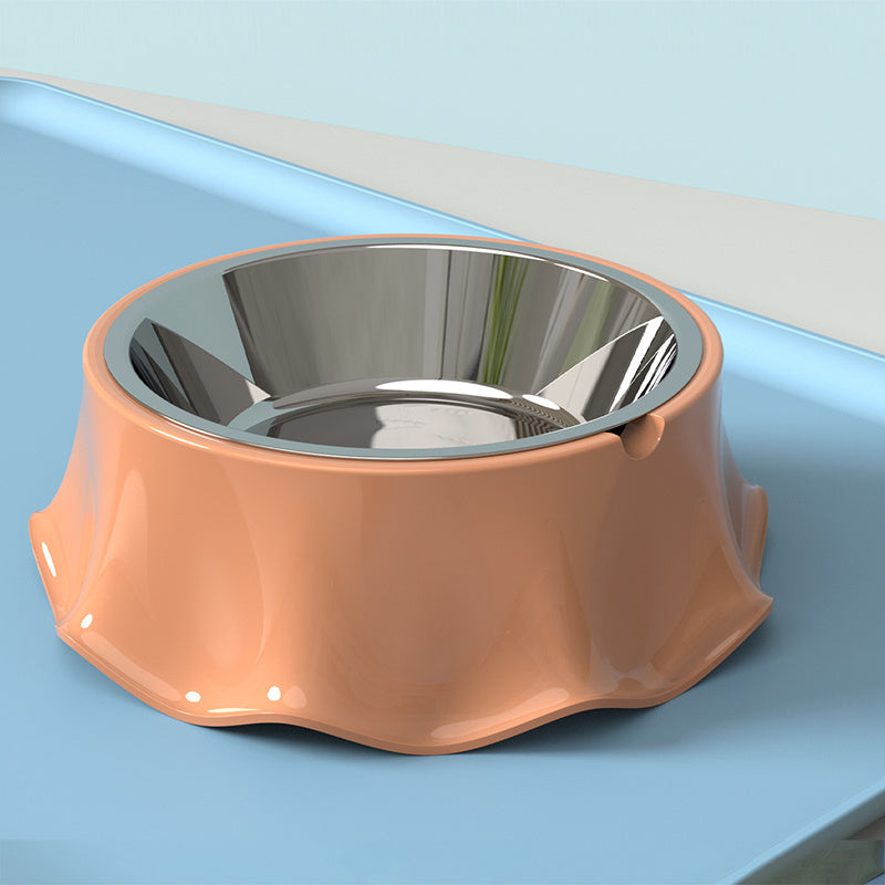 Pet Cat/Dog Bowl For Food And Water, Stainless Steel Pet Feeding Bowl, Non-Slip Stainless Steel, Durable Non-Skid Insulated Heavy Duty With Rubber Bottom