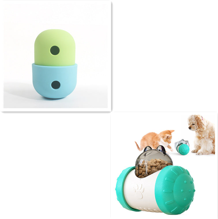 2 In 1 Pet Toy, Dog Toy Silicone Ball