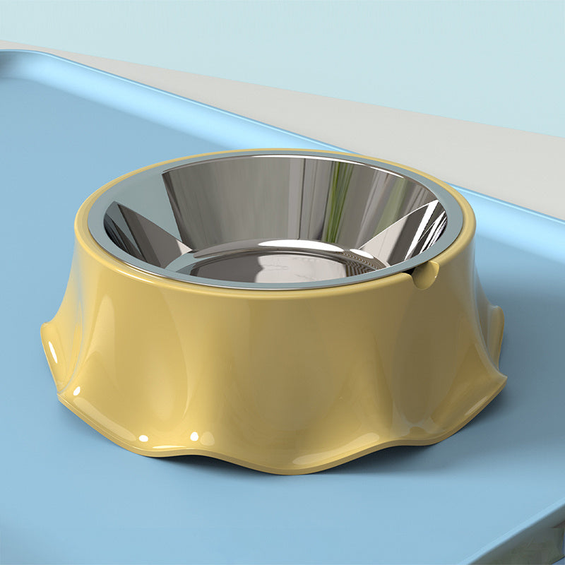 Pet Cat/Dog Bowl For Food And Water, Stainless Steel Pet Feeding Bowl, Non-Slip Stainless Steel, Durable Non-Skid Insulated Heavy Duty With Rubber Bottom