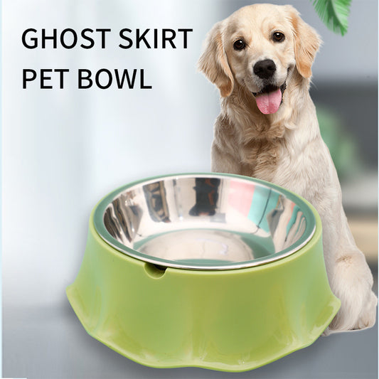 Pet Cat/Dog Bowl For Food And Water, Stainless Steel Pet Feeding Bowl, Non-Slip Stainless Steel, Durable Non-Skid Insulated Heavy Duty With Rubber Bottom