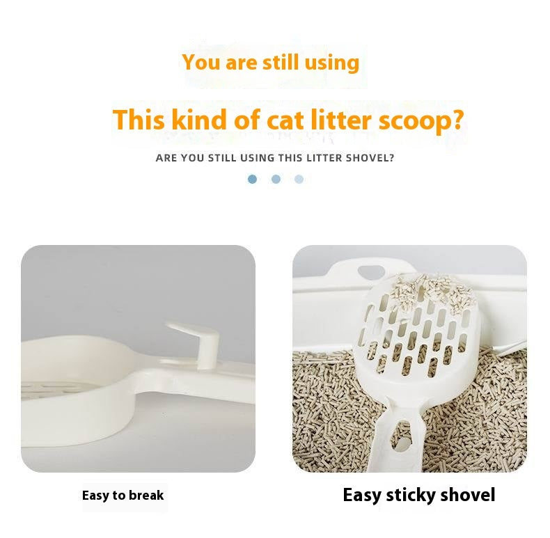 Metal Cat Litter Scoop Poop Cleaning