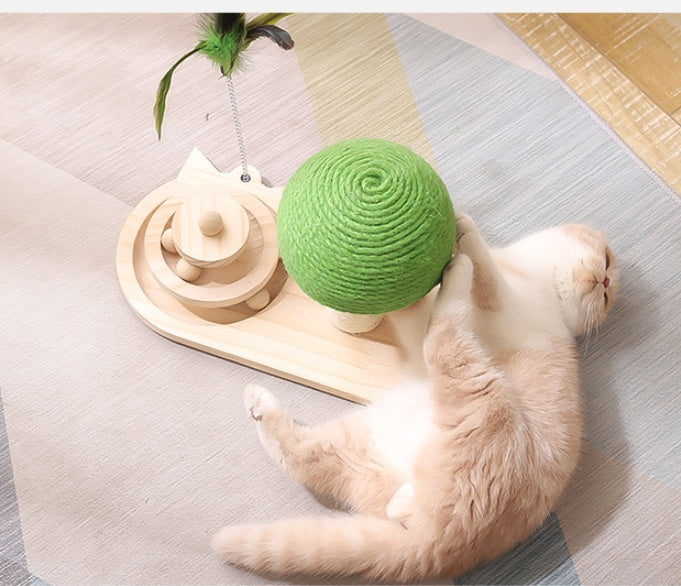 Cat Tree Toy, Cat Furniture Scratching Post.