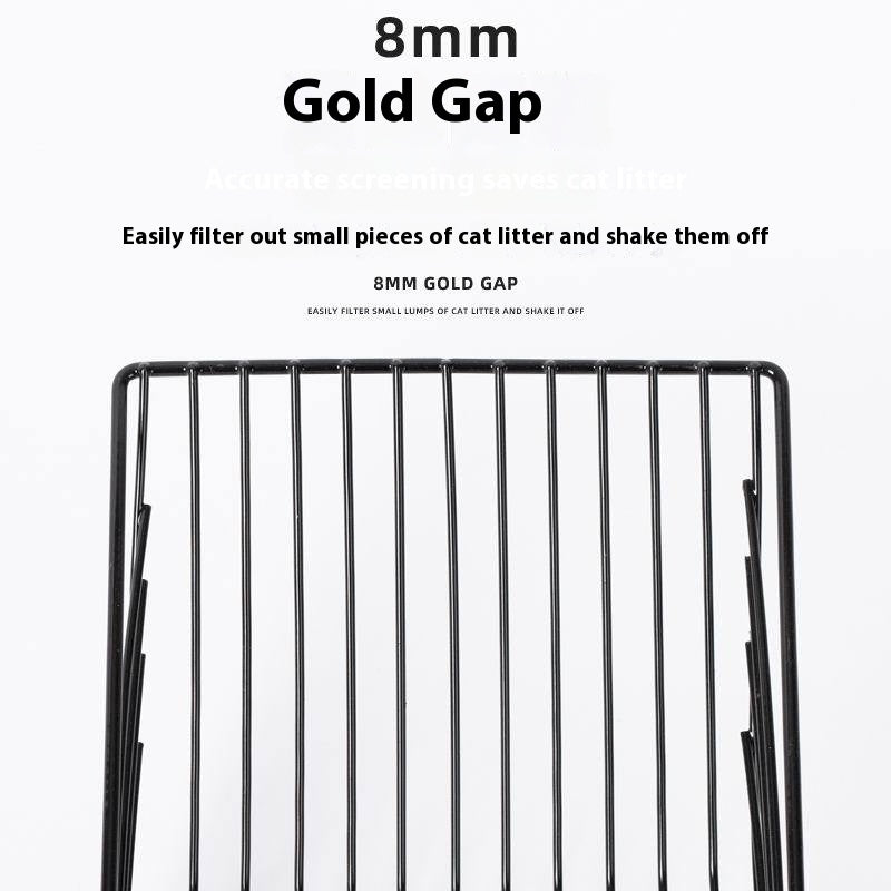 Metal Cat Litter Scoop Poop Cleaning
