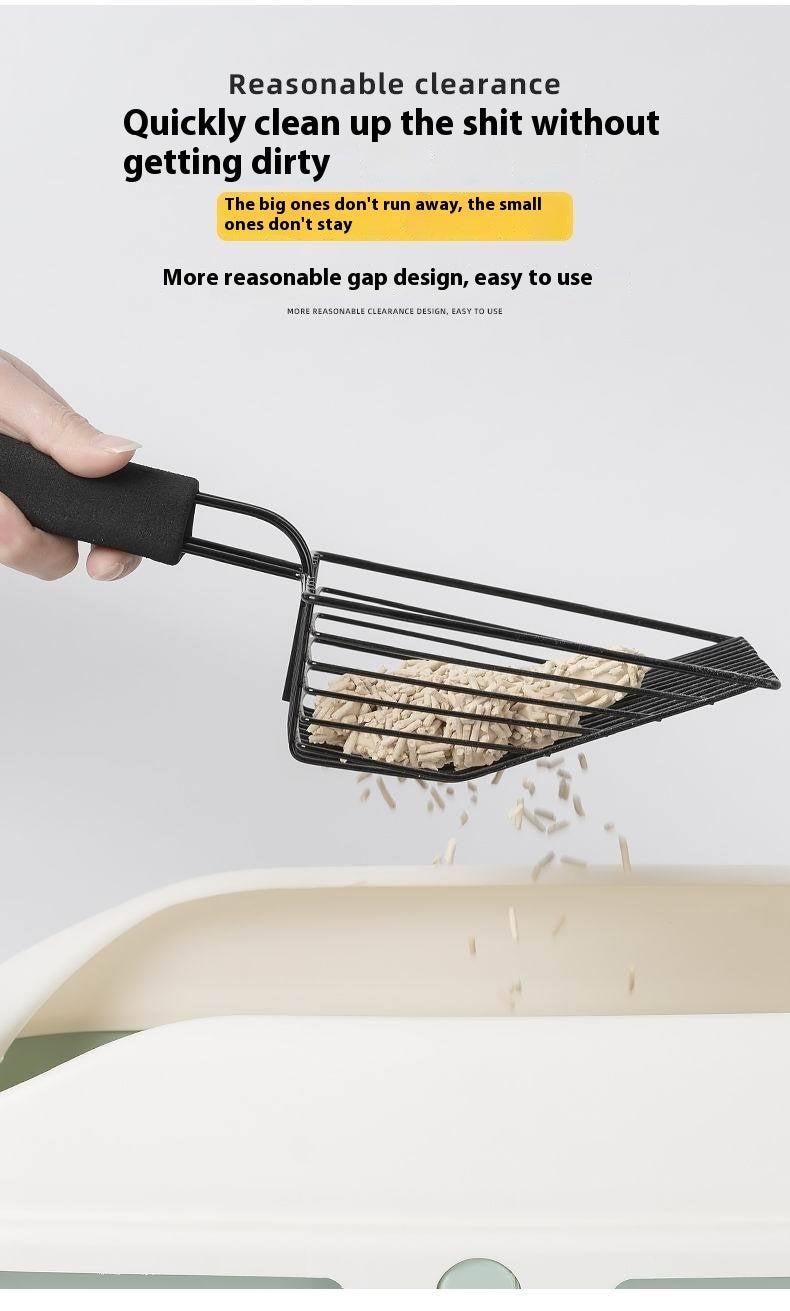 Metal Cat Litter Scoop Poop Cleaning